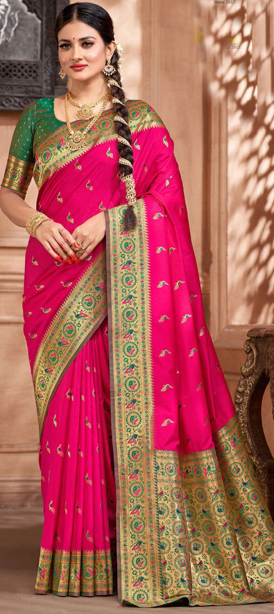 Explore Exquisite Zari Work Sarees at Zeel Clothing - Add Elegance to Your  Wardrobe | Work Details: Zari Work