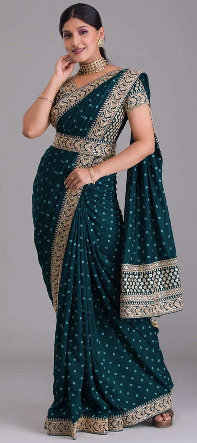 Blue Saree Contrast Blouse Silk . Blue Saree blue saree contrast blouse  silk #blue #saree - blue … | Silk saree blouse designs, Bridal blouse  designs, Elegant saree