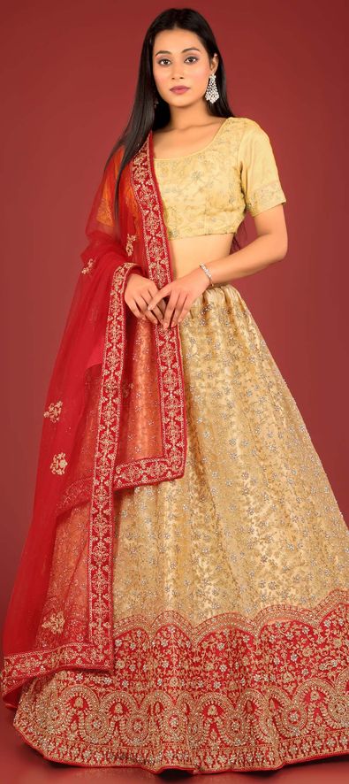 40 Size Maroon Silk A Line Lehenga Choli 248197