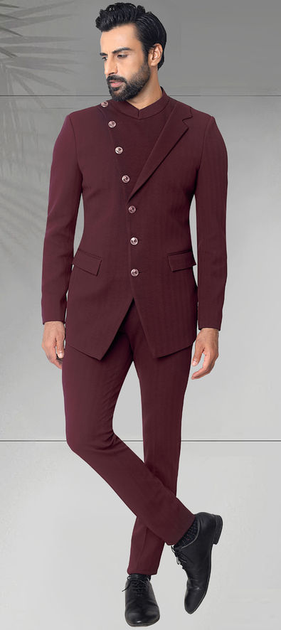 Celebrity Style Maroon Jodhpuri Suit Set for Boys – Devils-n-Angels