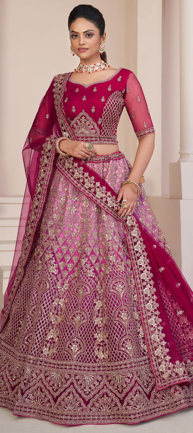 Maroon Colour Attractive Indian Bridal Lehenga Choli Zari Embroidery Heavy  Velvet Bridal Lehenga Choli for Women Sabyasachi Designer Lehenga - Etsy