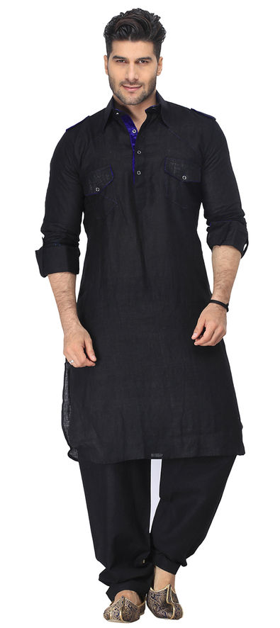 Grey pathani suit hot sale