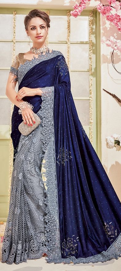 Velvet 2025 bridal saree