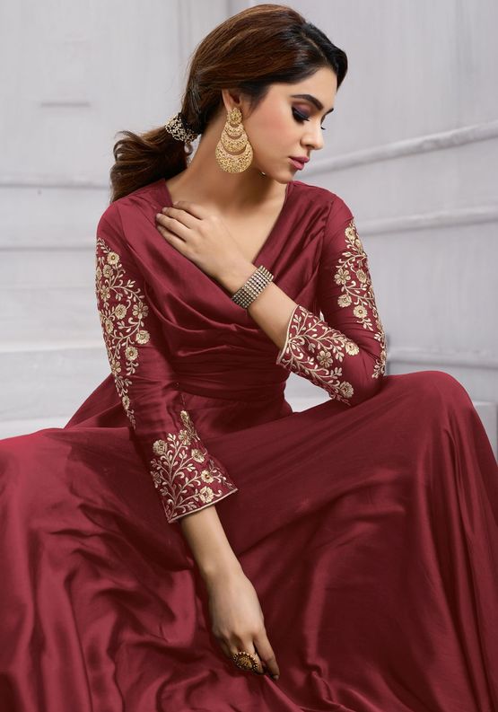 slim fit dress slacks Gold Lace Choker Neck Burgundy Velvet Slit Mermaid Prom Evening Dress