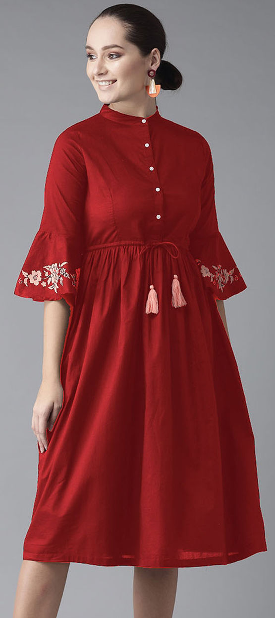 sachin and babi light blue dress Women's Burgundy Dresses